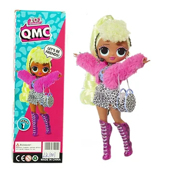 LOL staigmena griovimo kamuolys super didelis sesuo OMG tendencijos mados lėlės neon serijos ubierz mergina žaislas