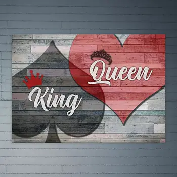 Naujas Karalius ir Karalienė 5D Visiškai Gręžimo Diamond Tapyba, Siuvinėjimas Kryželiu 