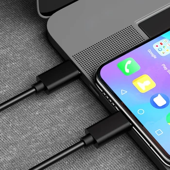 Naujausias dual type-c usb kabelis duomenų kabelis iphone 6 7 8 2A greitas įkroviklis Įkrovimo Laidas USB C Kabelio Huawei P20 Mate Xiaomi