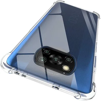 Poco X3 Pro atveju silikono Poco X3 NFC atveju padengti Xiaomi Poco F3 M3 Poko X 3 Pro išmanųjį telefoną atvejais Xiomi PocoX3 Poco X3Pro