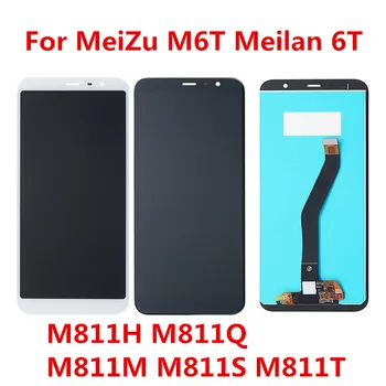 5.5 colių Meizu M6T Meilan 6T LCD Ekranas ir Touch Screen Mobilusis Telefonas Priedai Meizu M6T LCD