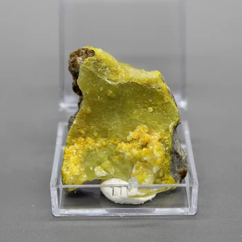 Labai reti! Natūralus geltonasis smithsonite Mineralinių Egzempliorių akmenys ir kristalai gydymo kvarco kristalai dėžutės dydis 3.4 cm
