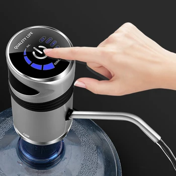 Namų Vandens Butelis Siurblys USB jungtį Automatinis Geriamojo Vandens Siurblio Nešiojamieji Elektriniai Vandens Dozatorius Vandens Butelis Jungiklis Dropship