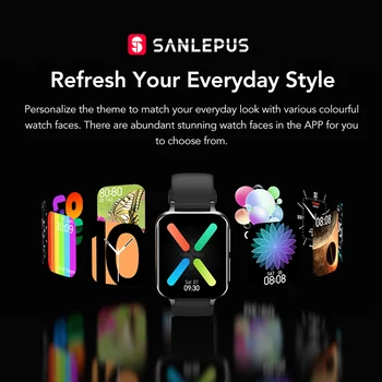 SANLEPUS 2021 NAUJŲ Skambinti Smart Watch Vyrai Moterys Vandeniui Smartwatch MP3 Player, Laikrodžiai, KOLEGA 