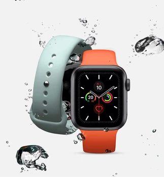 Sporto Diržu, Apple watch juosta 38mm 42mm iwatch 6 juosta 40mm 44mm silikono apyrankę, diržą correa 