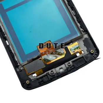 Testas LG Google Nexus 5 D820 D821 LCD Ekranas Jutiklinis Ekranas skaitmeninis keitiklis Asamblėjos Rėmas LG Nexus 5 D820 LCD Pakeitimo