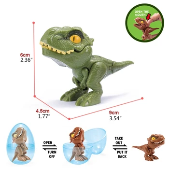 1 Vnt Piršto Dinozaurų Kiaušinių Žaislas Kūrybos Sudėtinga, Tyrannosaurus Modelis Dinozaurų Žaislas Aktyvus Pav Pelėsis Vaikų Švietimo Žaislai, Pardavimas