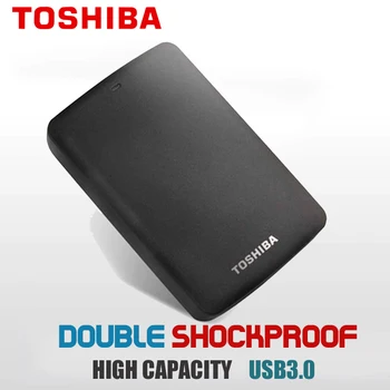 Toshiba Canvio Basics USB-C Nešiojamų Saugojimo 1 TB 2TB 4TB Išorinis Kietasis Diskas HDD USB3.0 2.5 Standusis Nemokamas Pristatymas