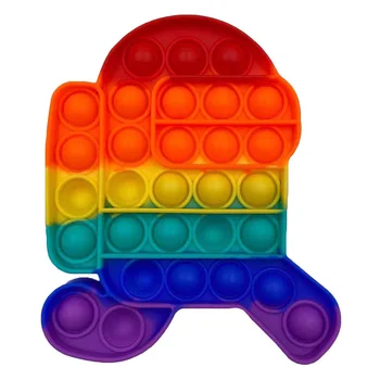 Push Pop Burbulas Fidget Žaislas Pav Jutimo Žaislas Įtempių Anti-Nerimas Įrankis Vaikų Švietimo Žaislai, Vaikų Dienos Dovanų