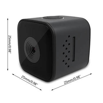SQ28 Didelės raiškos 1080p Mini Kamera, Loop Įrašymo, Judesio Aptikimo Naktį, Šviesos, atsparus Vandeniui Kameros Lauko Smart Žiūrėti