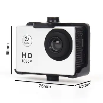 Veiksmo Kamera 12MP HD 1080P 32 GB, 1.5 colių-140D po vandeniu Vandeniui Mini DV Šalmas Vaizdo Įrašymo Kameros Sportas vaizdo Kamera