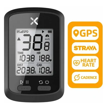 XOSS G+ GPS Vandeniui Dviračio Kompiuteris Su LCD Skaitmeninis Ekranas Dviračio Spidometras Odometras Dviračių Laidinio Chronometras