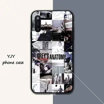 Yinuoda Pilka s Anatomija soft black telefono dėklas funda Samsung galaxy A6 A7 2017 2018 A9 A10 A20 A30S A40 A50 A70 A80 atvejais