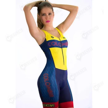2021Frenesi Moterų Dviračių Drabužių Skinsuit Triatlonas Jersey Tiktų Dviračių Jumpsuit Macaquinho Ciclismo Feminino Gelio Padas Bodysuit