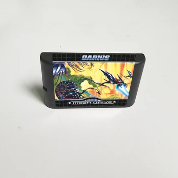 Darius - 16 Bitų MD Žaidimo Kortelės Sega Megadrive Genesis Vaizdo Žaidimų Konsolės Kasetė