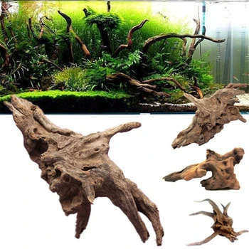 Medienos Gamtos Kamieno Driftwood Medžio Akvariumo Apdaila Akvariumo Žuvų Bakas Augalų Kelmas Ornamentu Kraštovaizdžio Dekoras