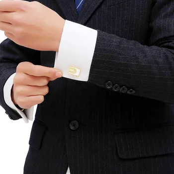 Naujas prancūzų Stiliaus vyriškos rankogalių segtukai Verslo Marškinių Rankogalių segtukai Vestuvių Aksesuarai Dovanos Aukštos kokybės Prabangūs vyriški Papuošalai