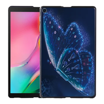Ultra Slim Cover for Samsung Galaxy Tab 8.0 (2019 M.) T290 T295 Drugelis Modelio Plastikiniai Tabletės Apvalkalas Atveju+Nemokamas Stylus